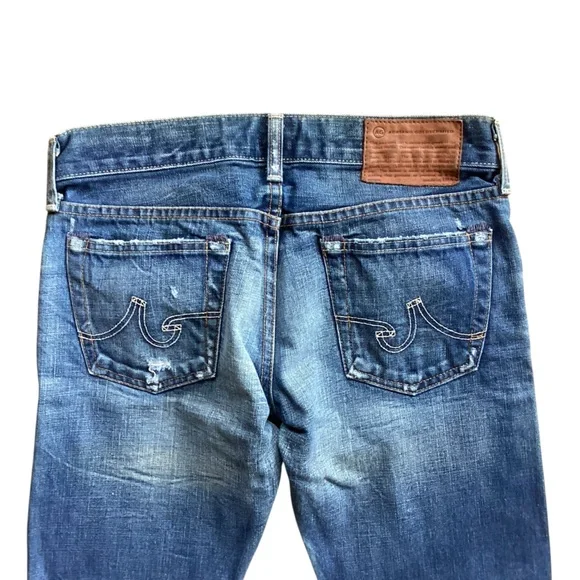 Ag Adriano Goldschmeid Straight leg boyfriend jeans size 25